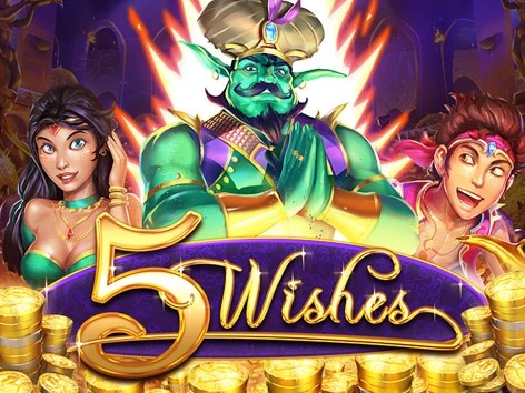 5 Wishes slot logo by Pragmatic Play at ESC Casino