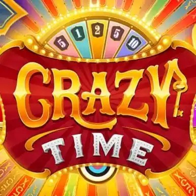 Crazy Time logo by Evolution at ESC Casino