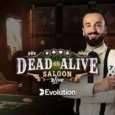 Enjoy Dead or Alive: Saloon by Evolution – logo hosted on esc-casino.pt