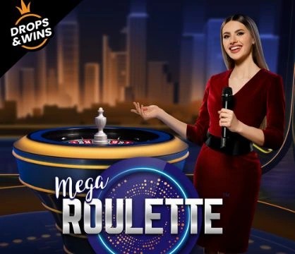 Mega Roulette logo by Pragmatic Play ESC Casino