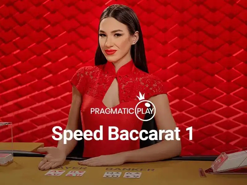 Speed Baccarat online game logo by Atmosfera on esc-casino.pt