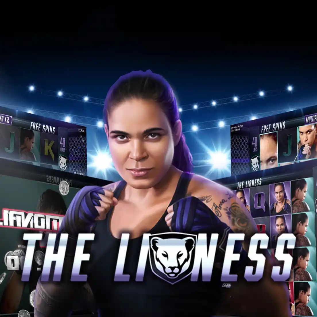 Official Slots logo: The Lioness by MGA Games at ESC Casino